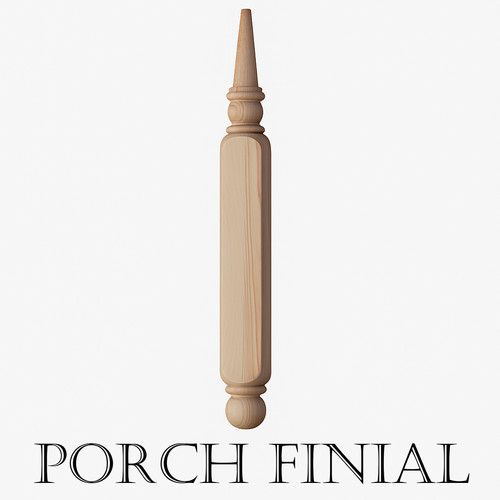 Porch finial for - finial, porches