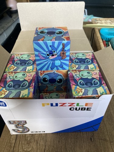 Stitch 3x3x3 rubics magic cube - stitch,