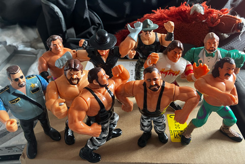 Hasbro wwf wrestling - wrestling, figures