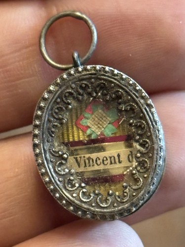 Silver reliquary saint vincent - silver,