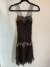 Sue Wong Vintage Dress Brown