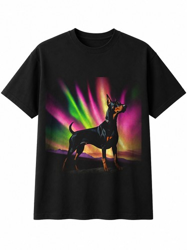 Doberman aurora dog lover - doberman, mens