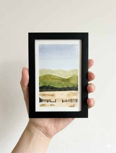 Original watercolor painting - original,