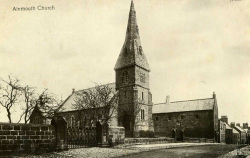 Postcard alnmouth - postcard,