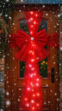 Large Door Bow With 100 LED