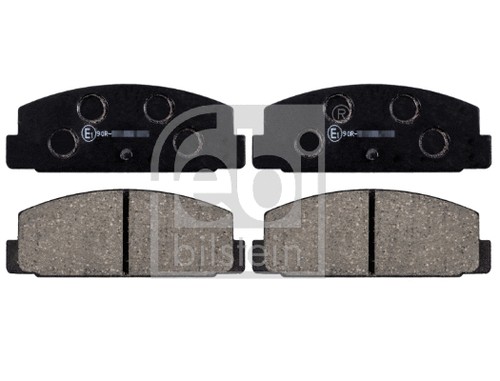 Rear brake pad set disc - rear,