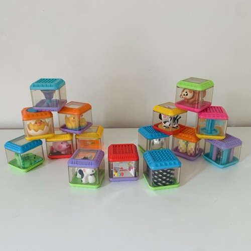 Fisher price peek boo blocks - boo,