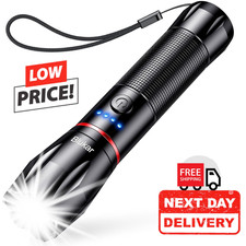 Blukar LED Torch Rechargeable