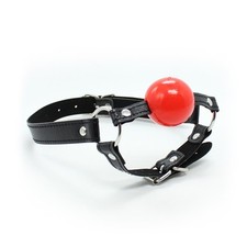 Soft Rubber Faux Leather Chin