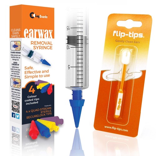 Ear wax removal syringe - wax,