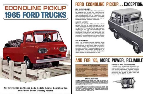 Ford trucks 1965 econoline - 1965,