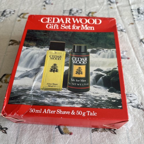 Cedar wood gift set men - cedar,