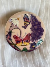 Hand painted Old Tupton Ware trinket box. Used.