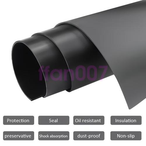 Plain smooth rubber matting - plain,