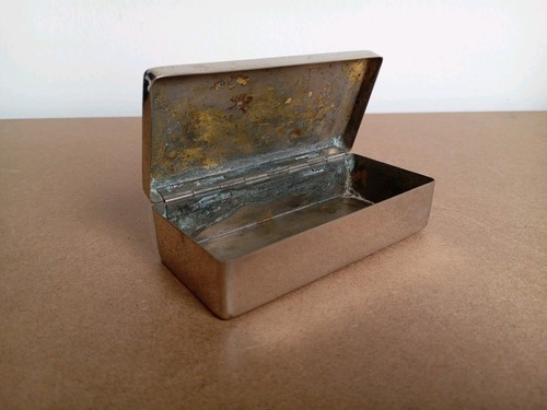 Vintage silver plain small - silver,