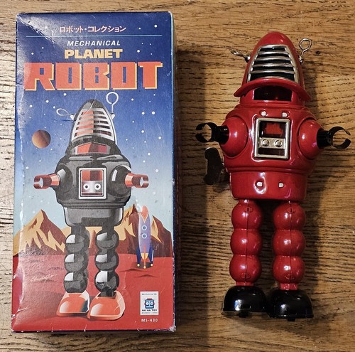 Vintage forbidden planet robot - planet,