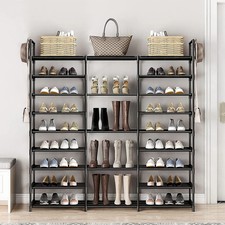 9 Tier Metal Shoe Storage Rack