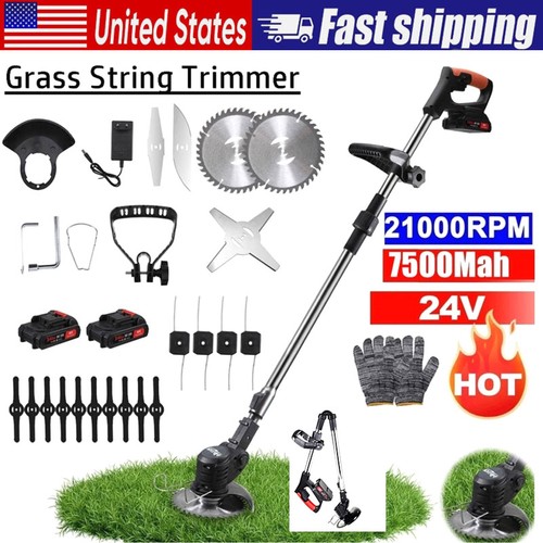 Electric cordless grass string - electric,