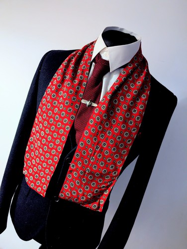 Men vintage geometric - vintage, red