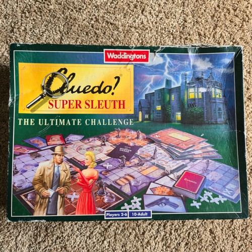 Cluedo super sleuth - cluedo, :