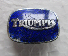 Vintage Triumph Enamel Badge