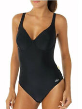 LADIES BLACK SWIMSUIT Rosa Faia by Anita Silvi Size UK 32D NEW