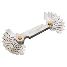 Sealey Thread Gauge Metric Screw Pitch 0.4 - 6mm Folding Leaves 20pc