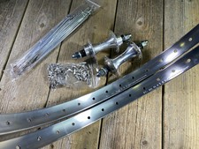 Old School Bmx Wheels Alloy Maillard Rigida BMX Wheelset France Asahi Spokes