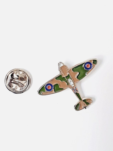 Raf spitfire lapel pin badge - raf,