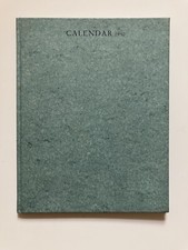 GERHARD RICHTER, ‘A CALENDAR 1990’ Anthony D’Offay Gallery, 1989.