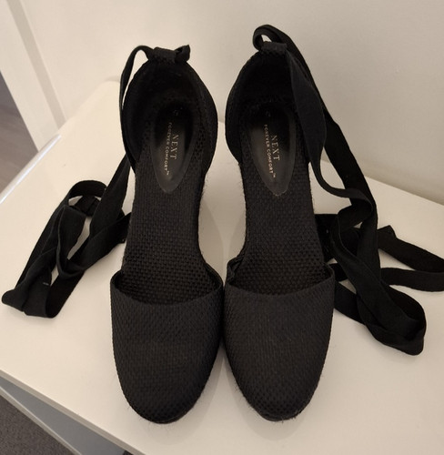 Next back espadrille wedge - next,