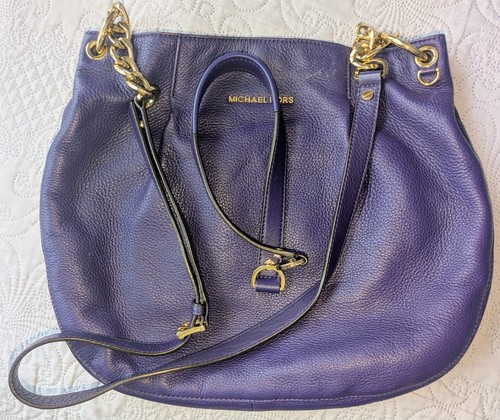 Purple michael kors - purple, leather