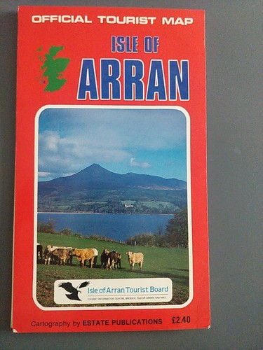 Road map isle - isle, arran.