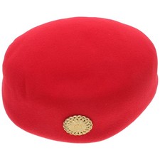  Cabin Crew Costume Hat for Flight Attendant Women Air Hostess Cap