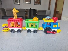 Vintage Fisher Price Circus Train With Bigger People