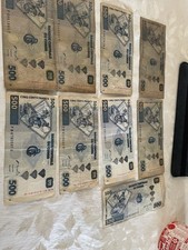 Unusual Opportunity To Acquire Congolese Frank Notes A Total Of 11 Notes