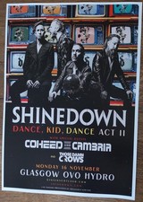 SHINEDOWN concert poster –