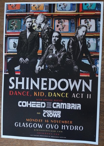 Shinedown concert poster - poster, –