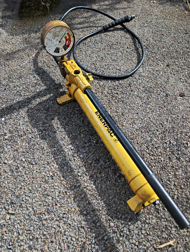 Enerpac p39 manual hydraulic - manual,