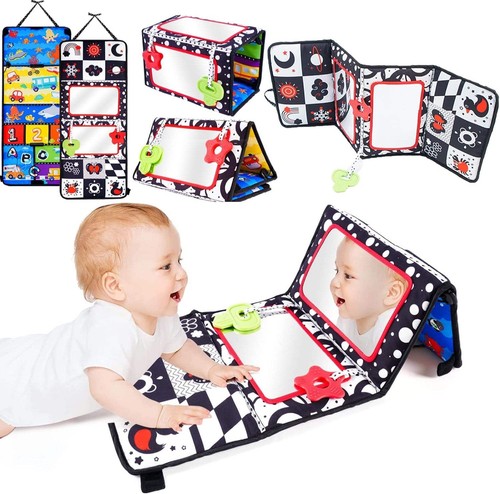 Baby tummy time mirror - tummy, toy