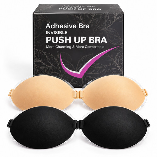 Adhesive invisible push - adhesive,