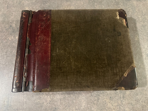 Antique mccloys ledger book - antique,