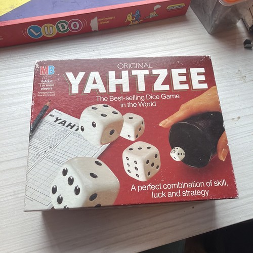 Vintage games yahtzee - mb, dice