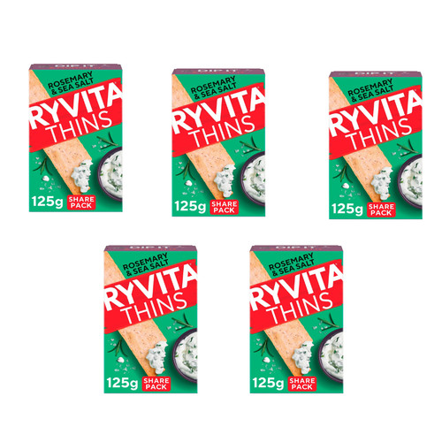 Ryvita thins rosemary sea - rosemary, &