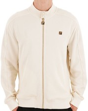 Fila Gold Biker Track Top Off White