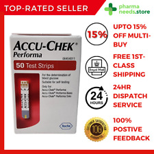 Accu-Chek Performa Blood Glucose Test Strips (50) - LONG EXP: 04/2026 [15% OFF]