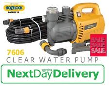 opened exterior box - HOZELOCK JET 3000 Garden JET PUMP & Fixings 7606 ZTU HZL81