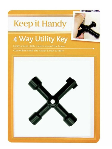 Way utility key plumbing - utility,