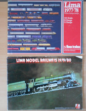 Lima  model railway catalogues