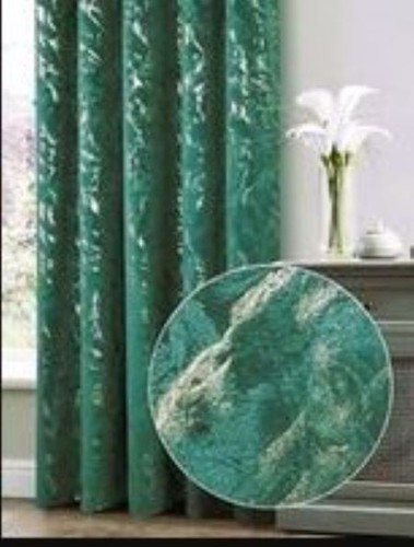 Curtains marble velvet eyelet - curtains,